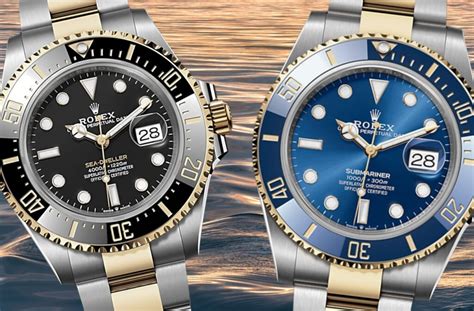 rolex submariner oder sea dweller 4000|Rolex Sea Dweller VS Rolex Submariner .